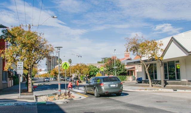 Gilbert Street Zebra Crossing