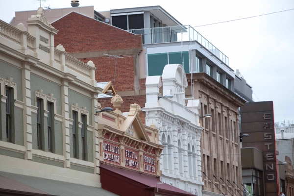 Adelaide has a number of historic buildings that are unique to the city and add interest to the streetscape