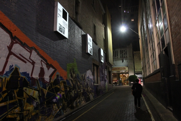 Small Streets and Laneways can provide an opportunity for integrated and unique public art