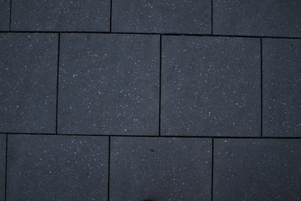 Charcoal or Dark Grey Precast Concrete Pavers are a common material found in Streets
