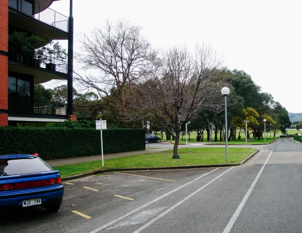 Village Terraces provide the distinction between the Park Lands and residential areas