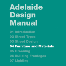 Furniture and Materials Guidelines and Design Standards (9MB)