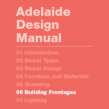 Building Frontage Guidelines and Design Standards