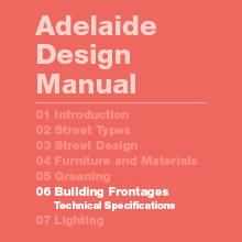 Building Frontages Technical Specifications